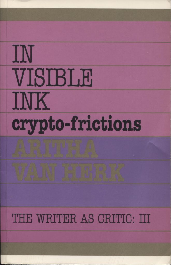 In Visible Ink: crypto-frictions (Vol. III)